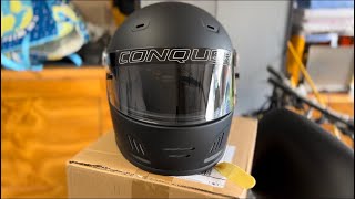 AUTOCROSS TIME?? Unboxing and reviewing Conquer 2020 snell helmet
