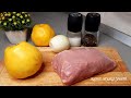 Нежнейшее Мясо с айвой ♨ Попробуйте, это вкусно! ♨ ЖЕНА МУЖА УЧИТ ♨ Вкусные домашние рецепты