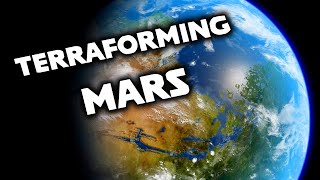 Realistically Terraforming Mars in Universe Sandbox 2