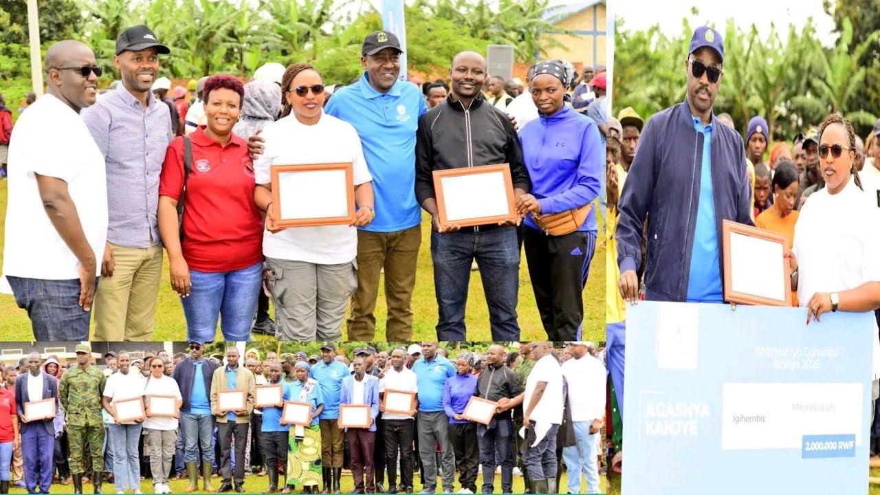 Rwamagana Basobanuriwe kuri mutuweli nshya/ Guhemba Imirenge, no gukora Umuganda rusange 