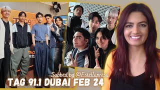 SB19's Interview on TAG 91.1 Dubai April 23 2024 | Controlling the fandom & knowing your boundaries!