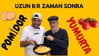 ATAM İLE GÜLMELİ YEMEK BİŞİRDİM  (POMİDOR YUMURTA)