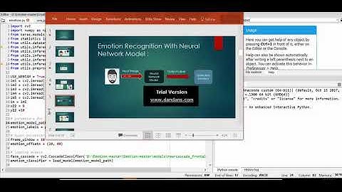 Facial Emotion Recognition in python ( opencv )