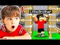 BEST TRAPS TO USE ON YOUR LITTLE BROTHER IN MINECRAFT!