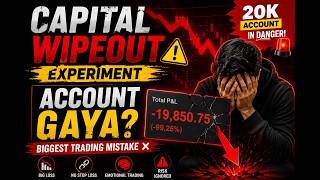 Trading Mistake = Capital Wipeout 💥  Real Market Reality #stockmarket #traderlife