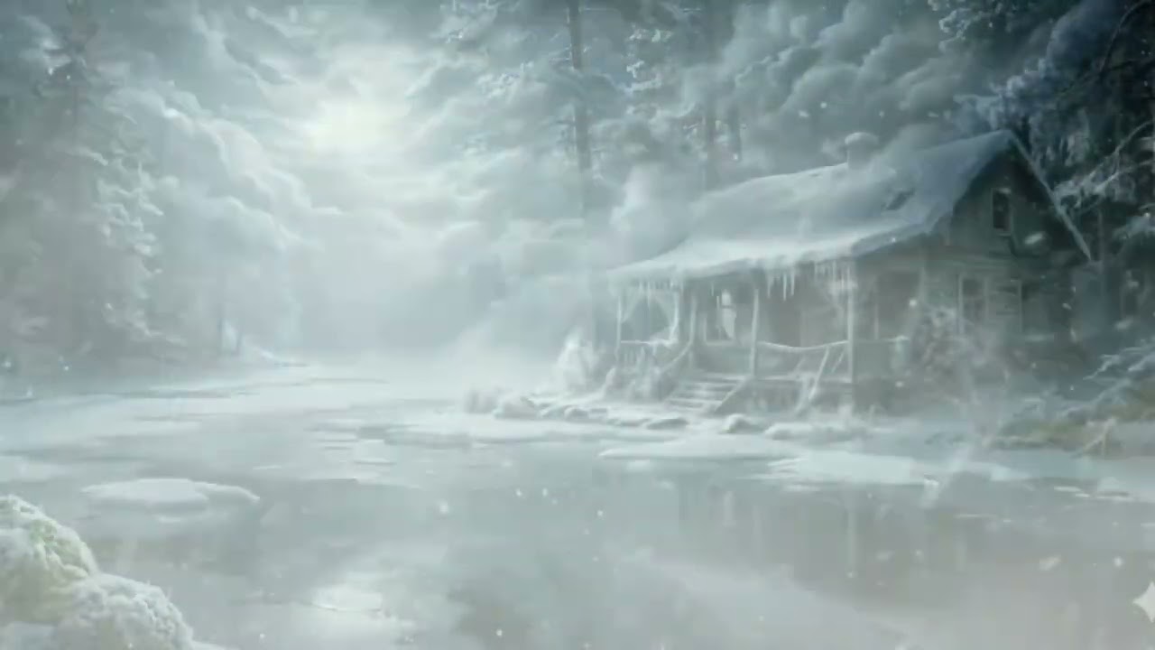 Arctic Blizzard Ambience – Strong Wind Sound for Deep Sleep