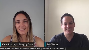 Step-by-step guide to a data career with Eric Weber