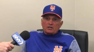 Mets manager Terry Collins reacts to news of Noah Syndergaard's lat tear