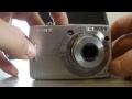 Sony Cybershot DSC-W55 Stuck Lens Fix Repair