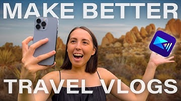 How to Enhance Video Quality When Editing Travel Vlogs! | PowerDirector App