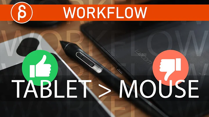 Why I PREFER TABLETS over Mouse and Keyboard (Ergonomics Workflow)