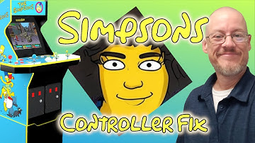 Discover The Mystery Dawson Experience or the Control Fix on the #arcade1up #simpsons Cab