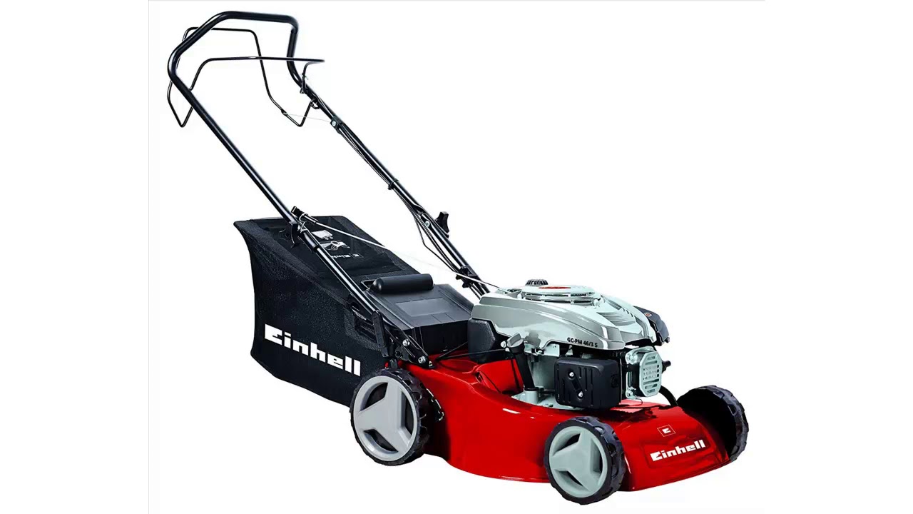 Benzin Rasenmäher Gc Pm 46 3 S Einhell Benzin-Rasenmäher GC-PM 46/3 S - YouTube