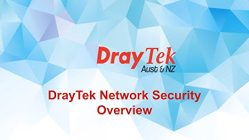 DrayTek Network Security Overview