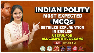 INDIAN POLITY MOST EXPECTED MCQ FOR SSC, SSC MTS, SSC GD, RRB, CRPF, DEFENCE, UPSC & ALL OTHER EXAMS