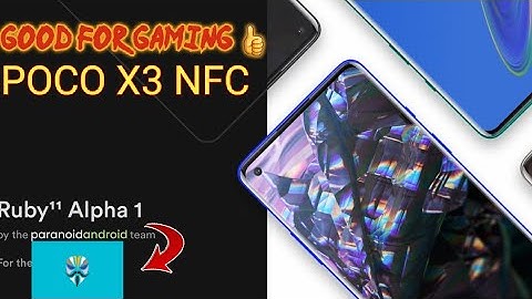 Paranoid Android Ruby 1 + Magisk Module Gaming Combo | Poco X3 NFC | Codm Gaming Performance Test