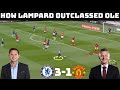 Tactical Analysis: Manchester United 1-3 Chelsea | How Lampard Changed To Finally Beat Solskjaer |