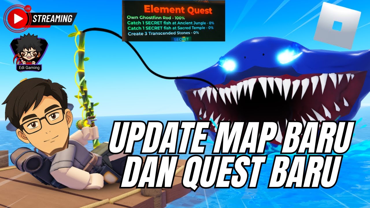 [Roblox] 🔴Ada Map Baru Dan Quest Baru FishIt #mediashareonn #fishit ...