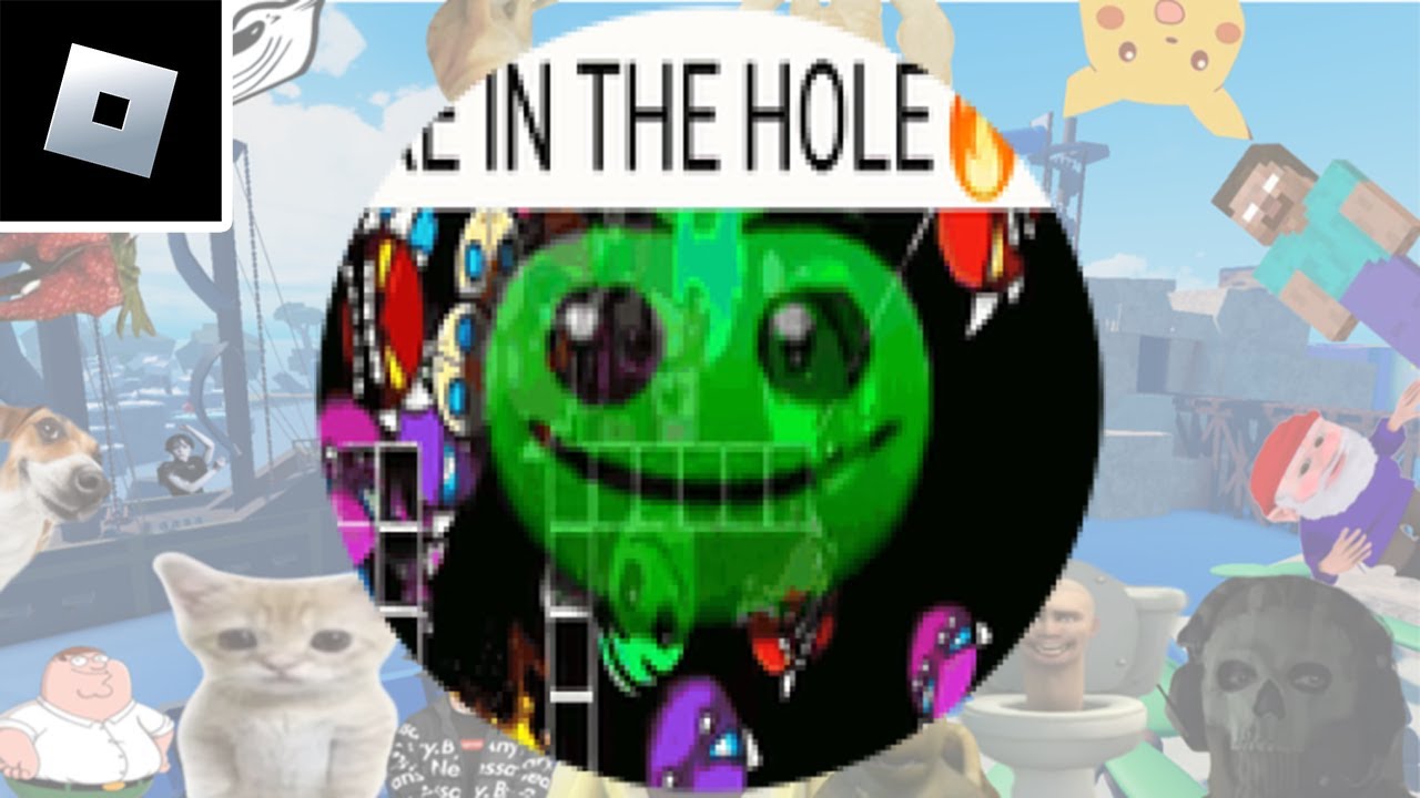 Roblox Find The Memes How To Get FIRE IN THE HOLE Badge YouTube 