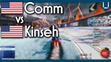 Comm vs Kinseh | Rocket League 1v1 Showmatch
