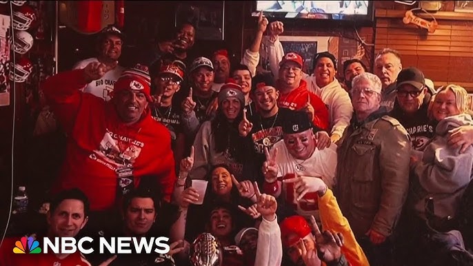 Philadelphia Bar Celebrates Chiefs Ahead Of Super Bowl