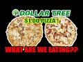 Dollar tree 100 pizzas  what are we eating  the wolfe pit