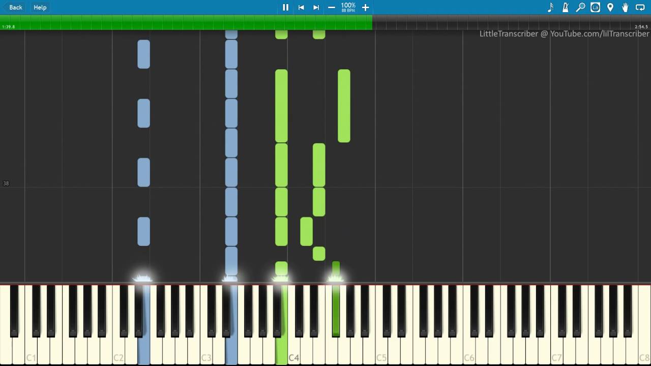 Alan Walker - Sing Me To Sleep (Piano Cover) by LittleTranscriber