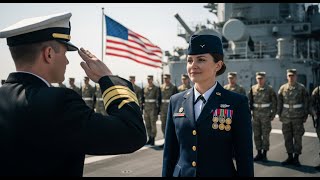 They Thought I Was Just the SEAL’s Aide — Until the Admiral Saluted Me First!