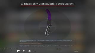 My second knife open ever / MINUN TOINEN PUUKON AVAUS CS GO