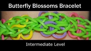 Rainbow Loom® Butterfly Blossoms Bracelet Rainbow Loom® Butterfly Blossoms Bracelet