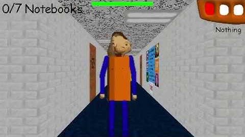 The Bully is Baldi! Baldi