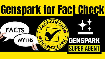 GenSpark AI Fact-Check Feature | Real-Time Truth Detection 2025