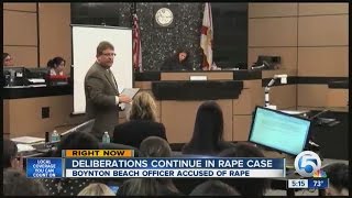 Deliberations continue in rape case