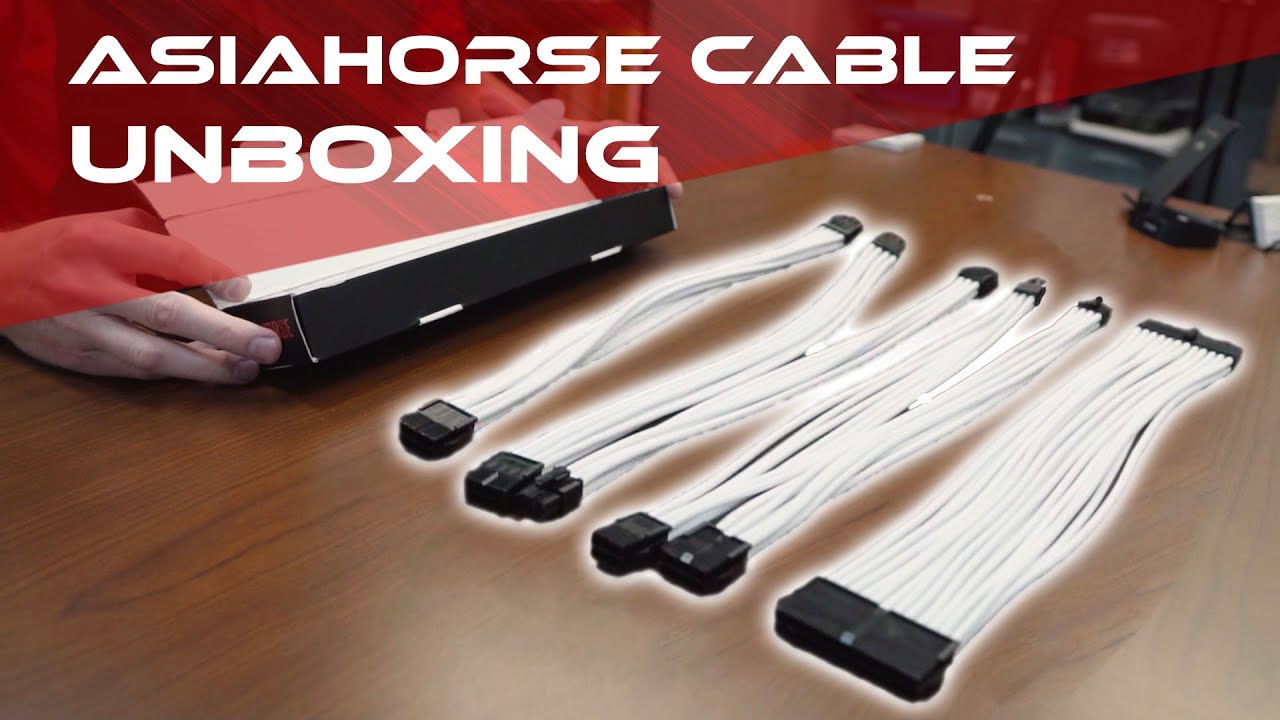 Asiahorse Cable Extensions Unboxing YouTube