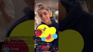 Dixie Damelio and Noah Beck on Nick Austin Tiktok live 8.21.2020