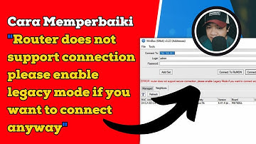 Cara Memperbaiki Error Router does not support secure connection Mikrotik Winbox