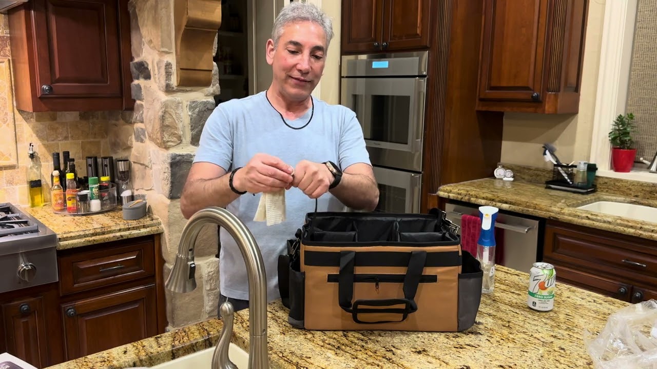 Cleaning Supply Bag Review & Unboxing