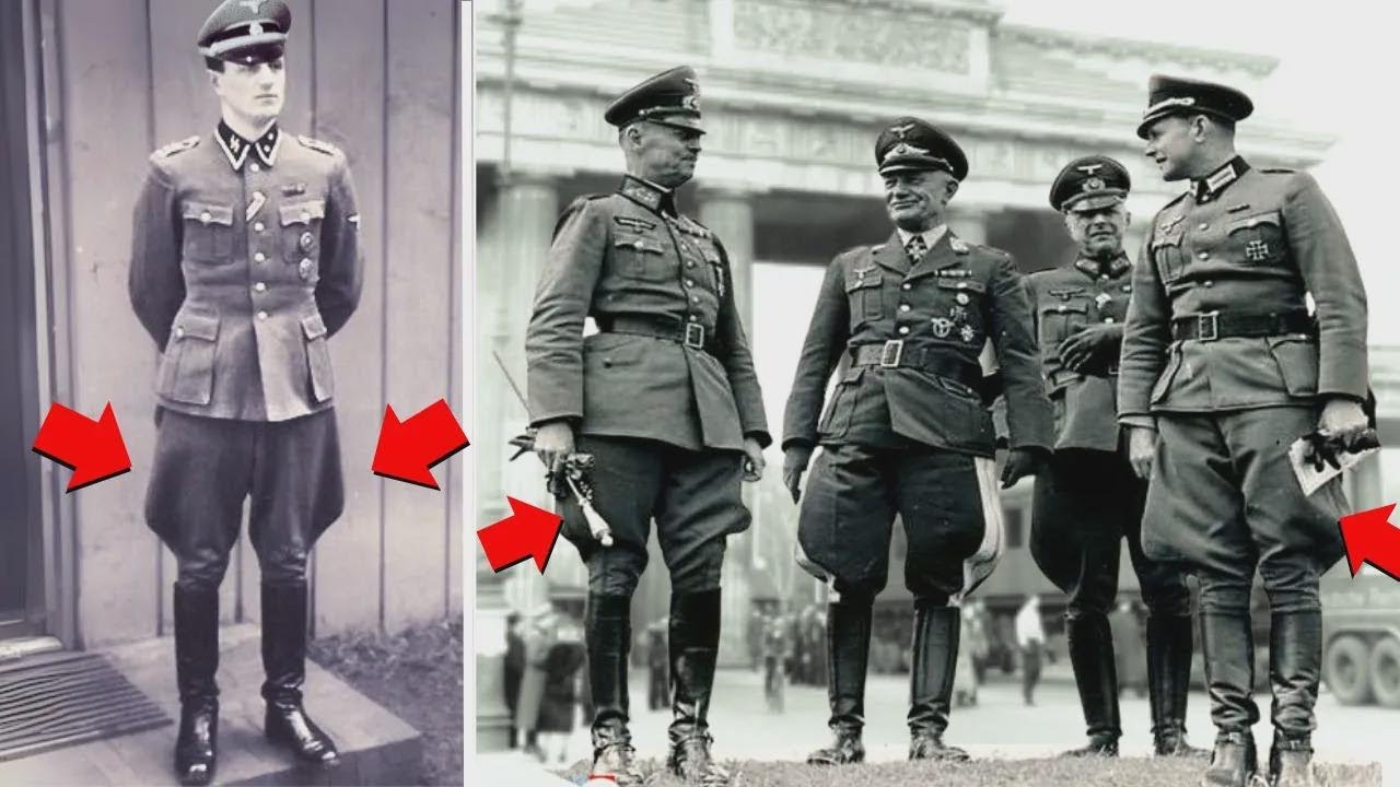 Pourquoi les Allemands portaient-ils des pantalons aussi larges pendant la Seconde Guerre mondiale ?