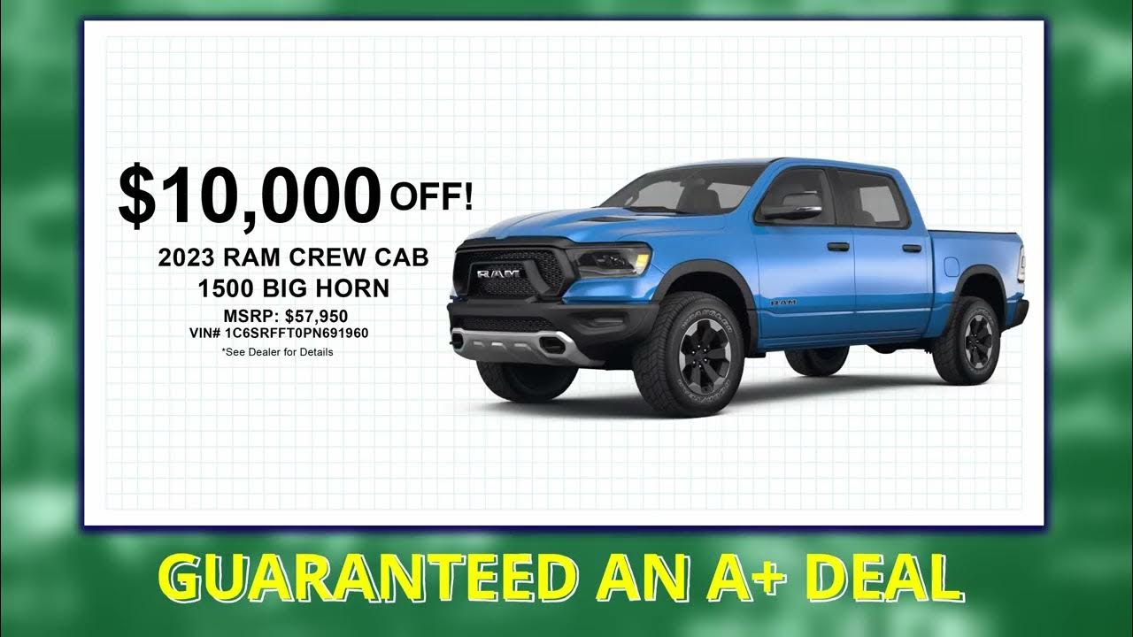 Sandy Sansing Chrysler Dodge Jeep Ram Back to School Special - YouTube