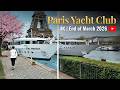 Paris Yacht Marina – Pont Mirabeau to Eiffel Tower (47 Min 4K60fps) | EP. 20