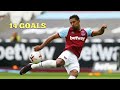 Tous les 14 buts de sbastien haller pour west ham united