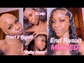 Start To Finish Deep Wave Frontal Wig Install Tutorial | Amanda Hair