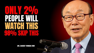 God Says: Give Me 30 Seconds and Watch Miracles Happen | God’s Message Today | Dr. David Yonggi Cho