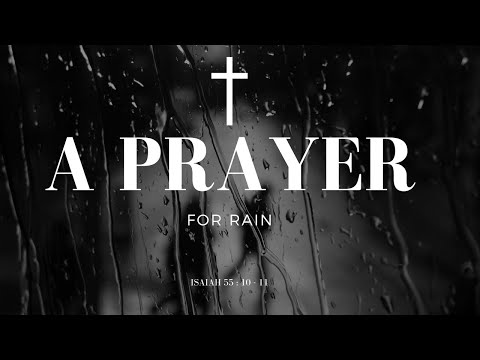 PRAYER FOR RAIN