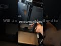 The 3D printed dirtbike part, never woulda thought it worked.