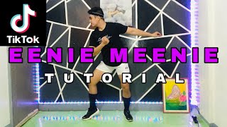 EENIE MEENIE-justin bieber TIKTOK|STEP BY STEP DANCE TUTORIAL|DANCE GURU