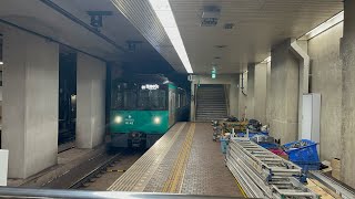 神戸市交通局(神戸市営地下鉄)6000形46編成 新神戸駅入線