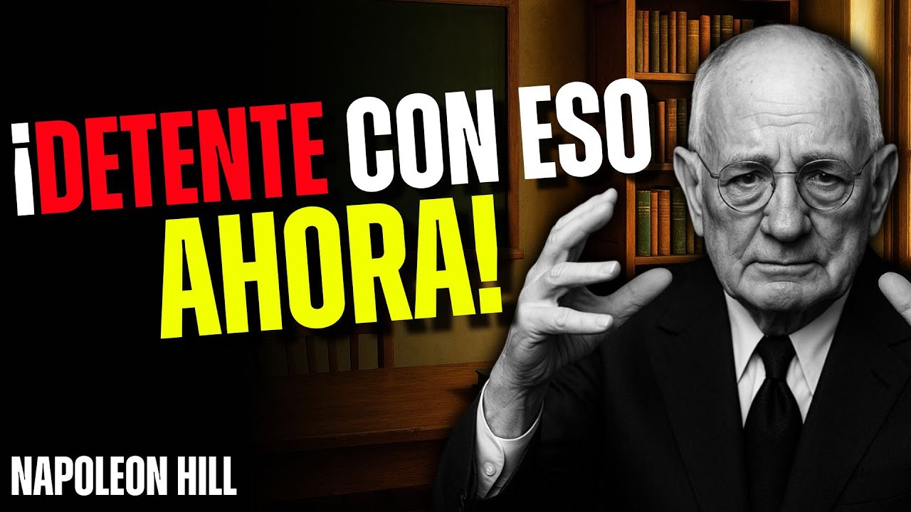 5 hábitos que tienes y que están bloqueando tu prosperidad – Napoleon Hill 🧠🔥