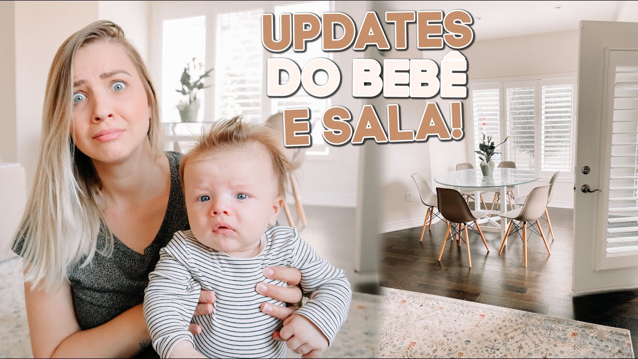 Meu bebê não quer mais mamar &amp; updates da casa - YouTube