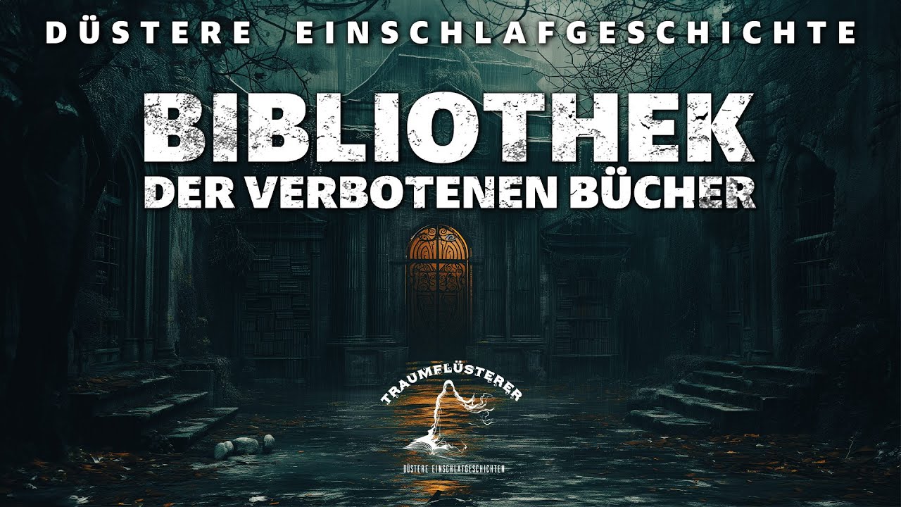 Düstere Einschlafgeschichte (Profisprecher, keine KI-Stimme!) Die Bibliothek der verbotenen Bücher